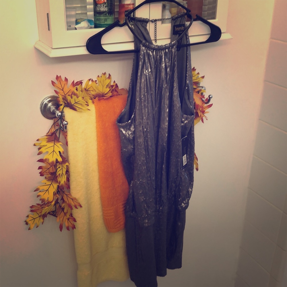 Laundry by Shelli Segal Sequin Dress